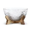 Decorative Bowls & Jars-Kirkland's Home Mango Wood Trough Bowl Brown