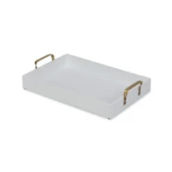 Decorative Trays-Kirkland's Home Manhattan Metal Tray Brown