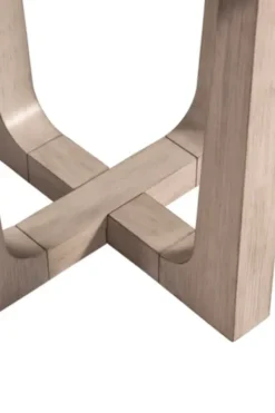 Accent & End Tables-Kirkland's Home Marble Top Tapered Legs Accent Table White