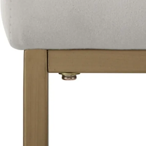 Bar Stools & Counter Height Stools-Kirkland's Home Marley And Gold Counter Stools, Set Of 2 Gray