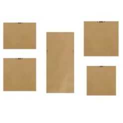 Framed Art-Kirkland's Home Martha Stewart Blue Drift 5-Pc. Framed Art Blue/White/Gold