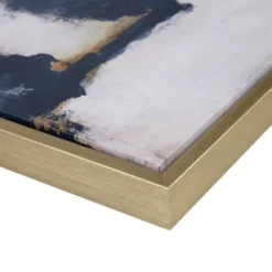 Framed Art-Kirkland's Home Martha Stewart Blue Drift 5-Pc. Framed Art Blue/White/Gold