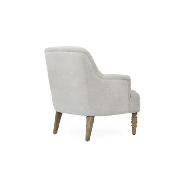 Accent Chairs-Kirkland's Home Martha Stewart Extended Seat Accent Chair Gray
