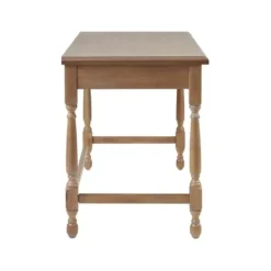 Office Furniture-Kirkland's Home Martha Stewart Natural Wood Turned Legs Desk