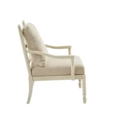 Accent Chairs-Kirkland's Home Martha Stewart Toni Accent Chair Ivory