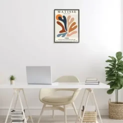 Canvas Art-Kirkland's Home Matisse Abstract Framed Canvas Art Print Multi