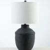 Table Lamps-Kirkland's Home Matte Black Cairo Table Lamp White