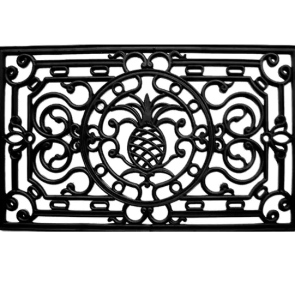 Curtain Rods & Hardware-Kirkland's Home Matte Black Modern Twist Curtain Rod, 120 In.