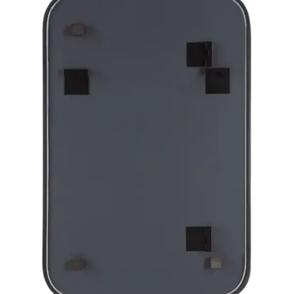 Decorative Mirrors-Kirkland's Home Matte Black Rectangular Wall Mirror