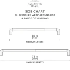Curtain Rods & Hardware-Kirkland's Home Matte Bronze Eleanor Curtain Rod Set, 72 In.