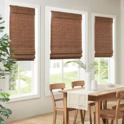 Curtain Rods & Hardware-Kirkland's Home Matte Bronze Modern Twist Curtain Rod, 120 In.