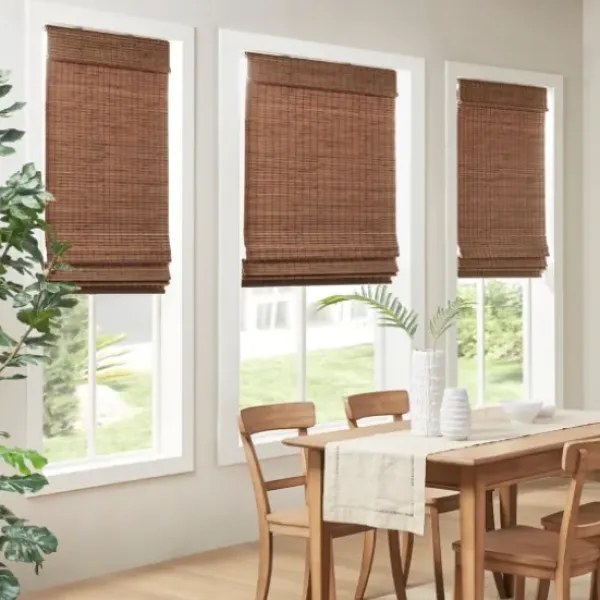 Curtain Rods & Hardware-Kirkland's Home Matte Bronze Modern Twist Curtain Rod, 120 In.