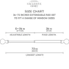 Curtain Rods & Hardware-Kirkland's Home Matte Nickel Stacked Cylinder Curtain Rod, 120 In.