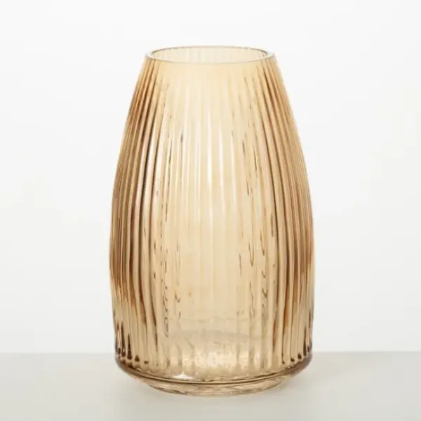 Vases-Kirkland's Home Matte Resin Floor Vase, 25 In. Black