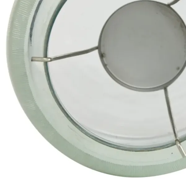 Candle Holders-Kirkland's Home Matte Turquoise Glass Candle Holder Blue