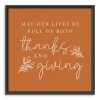 Wall Quotes & Signs-Kirkland's Home May Our Lives Giclee Canvas Wall Plaque Orange