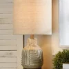 Table Lamps-Kirkland's Home Maze Design Table Lamp Tan