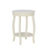 Accent & End Tables-Kirkland's Home Merryweather Off White Accent Table Ivory