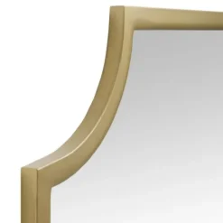 Decorative Mirrors-Kirkland's Home Metal Abigail Mirror Gold