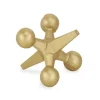 Statues & Figurines-Kirkland's Home Metal And Marble Abstract Sculptures, Set Of 2 Black/Gray