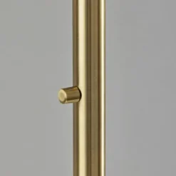 Floor Lamps-Kirkland's Home Metal Arched Floor Lamp Gold