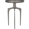 Accent & End Tables-Kirkland's Home Metal Arched Legs Side Table Silver
