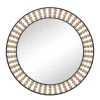 Decorative Mirrors-Kirkland's Home Metal Coen Bohemian Wall Mirror Black