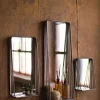 Decorative Mirrors-Kirkland's Home Metal Frame With Shelves Wall Mirrors, Set Of 3