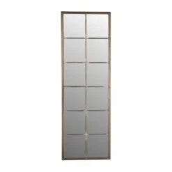 Decorative Mirrors-Kirkland's Home Metal Framed 12-Windowpane Mirror