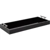 Decorative Trays-Kirkland's Home Metal Leaf Trays, Set Of 2 Silver
