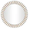 Decorative Mirrors-Kirkland's Home Metal Lyle Bohemian Wall Mirror White