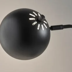 Table Lamps-Kirkland's Home Metal Modern Globe Table Lamp Black