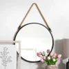 Decorative Mirrors-Kirkland's Home Metal Rope Wall Mirror