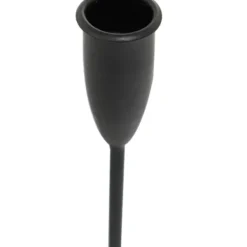Candle Holders-Kirkland's Home Metal Taper Candle Holder Runner Black