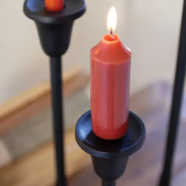 Candle Holders-Kirkland's Home Metal Taper Candle Holders, Set Of 3 Black