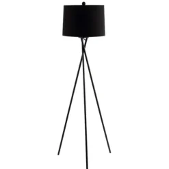 Floor Lamps-Kirkland's Home Metal Tripod Twist Floor Lamp Black