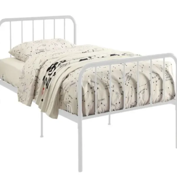 Beds & Headboards-Kirkland's Home Metal Twin Bed In A Box White