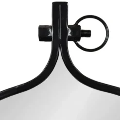 Decorative Mirrors-Kirkland's Home Metal Yitro Wall Mirror Black