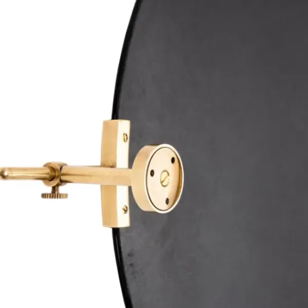Decorative Mirrors-Kirkland's Home Metallic Gold Round Metal Frame Mirror
