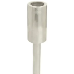 Candle Holders-Kirkland's Home Metallic Loop Base Taper Candle Holders, Set Of 3 Silver