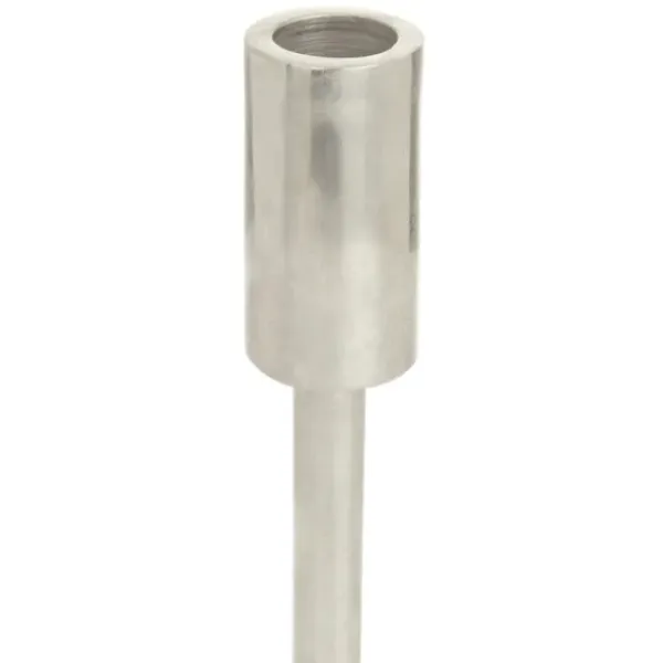 Candle Holders-Kirkland's Home Metallic Loop Base Taper Candle Holders, Set Of 3 Silver