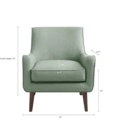 Accent Chairs-Kirkland's Home Mid-Century Modern Accent Chair Green