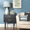 Accent & End Tables-Kirkland's Home Mid-Century Modern Accent Table Black