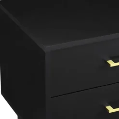 Accent & End Tables-Kirkland's Home Mid-Century Modern Accent Table Black