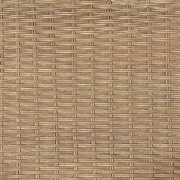 Accent Chairs-Kirkland's Home Mid-Century Modern Rattan Accent Chair Brown