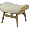 Benches & Ottomans-Kirkland's Home Mid-Century Modern Saddle Seat Ottoman