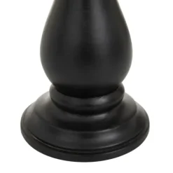 Candle Holders-Kirkland's Home Midnight Distressed Wood Candle Holders, Set Of 3 Black
