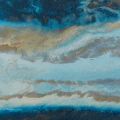 Canvas Art-Kirkland's Home Midnight Tide Canvas Art Prints, Set Of 5 Blue