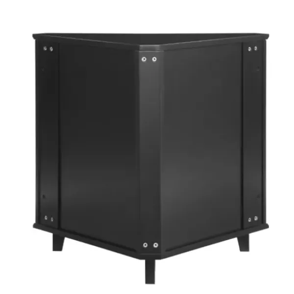 Cabinets & Sideboards-Kirkland's Home Mikie Corner Cabinet Black
