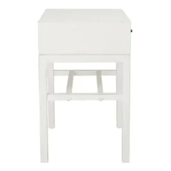 Accent & End Tables-Kirkland's Home Milo Herringbone Accent Table White